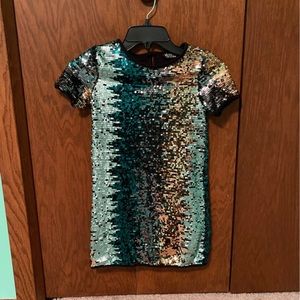 Girls Sequin Dress